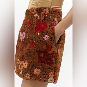 Urban Outfitters UO Kimchi Blue Vintage-Inspired Austin Mini Skirt l Medium NWT
